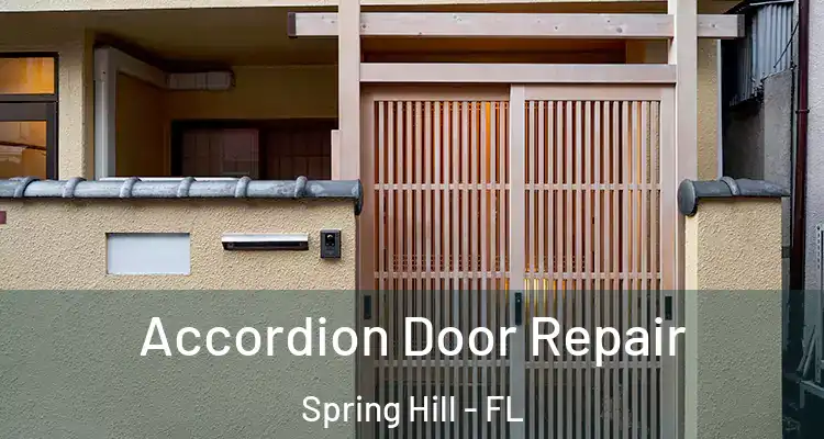Accordion Door Repair Spring Hill - FL