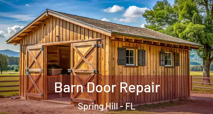 Barn Door Repair Spring Hill - FL