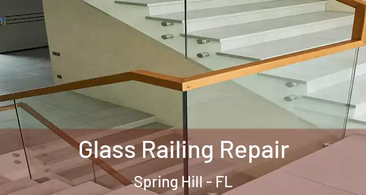 Glass Railing Repair Spring Hill - FL