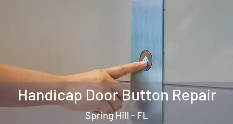Handicap Door Button Repair Spring Hill - FL