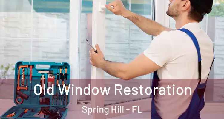 Old Window Restoration Spring Hill - FL