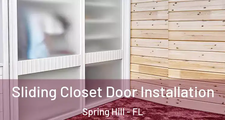 Sliding Closet Door Installation Spring Hill - FL