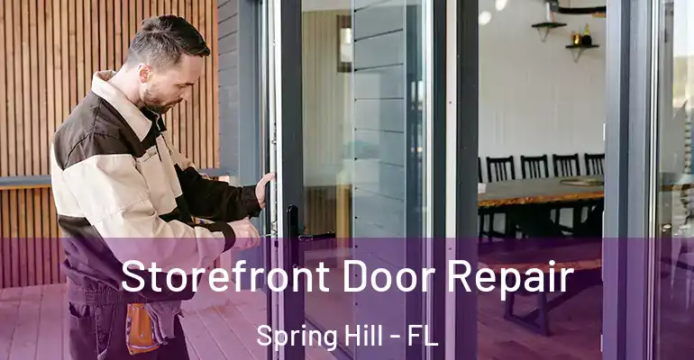 Storefront Door Repair Spring Hill - FL